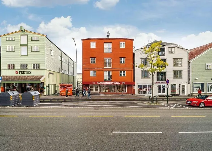 Fjord View By The Canal - 아파트 트론헤임